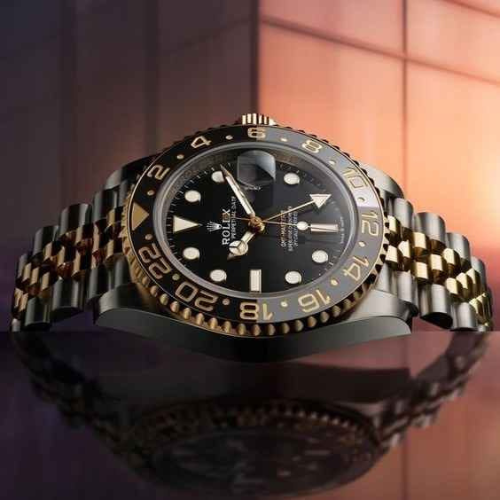 Rolex GMT-Master 2 Yellow Gold Men Watch