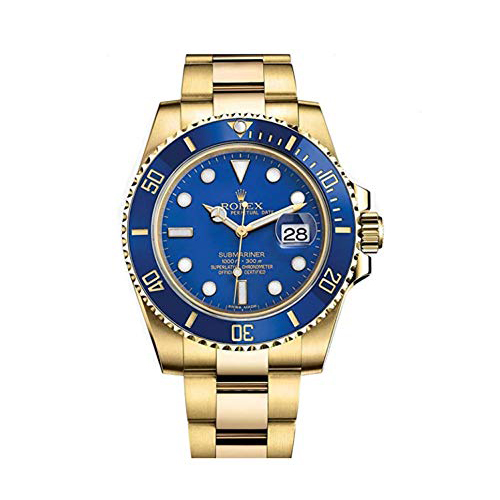 Rolex Submariner Yellow Gold Blue Dial 6643