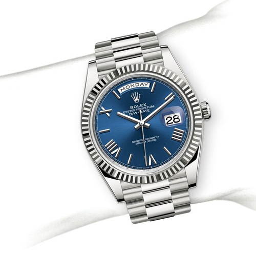 Rolex Day-Date Blue 5211
