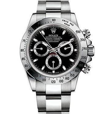 Rolex Perpetual Steel Black Dial